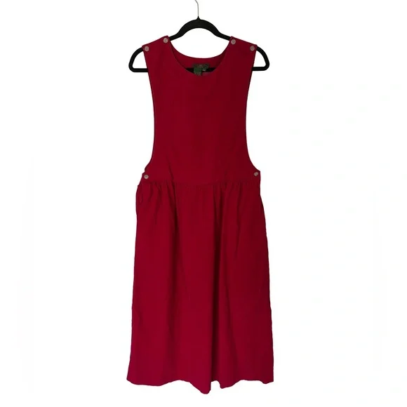 Vintage Corduroy Midi Dress - Picture 3 of 6